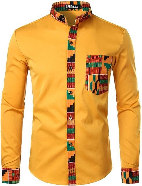Men's Hipster African Dashiki Tribal Graphics - melvincucci