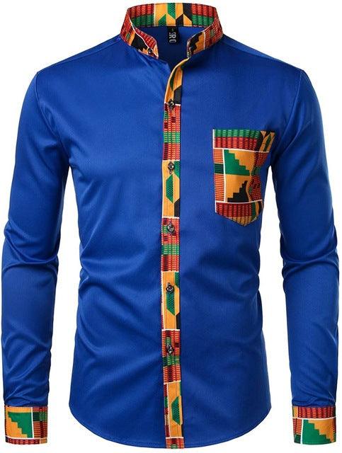 Men's Hipster African Dashiki Tribal Graphics - melvincucci