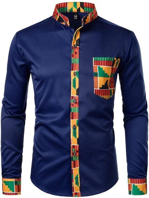 Men's Hipster African Dashiki Tribal Graphics - melvincucci