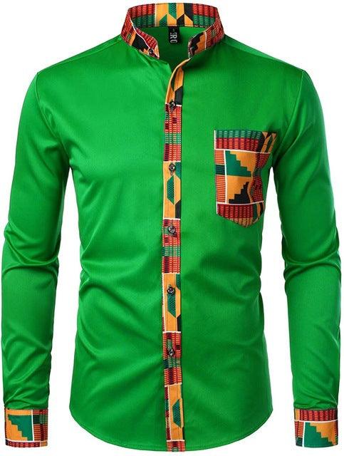 Men's Hipster African Dashiki Tribal Graphics - melvincucci
