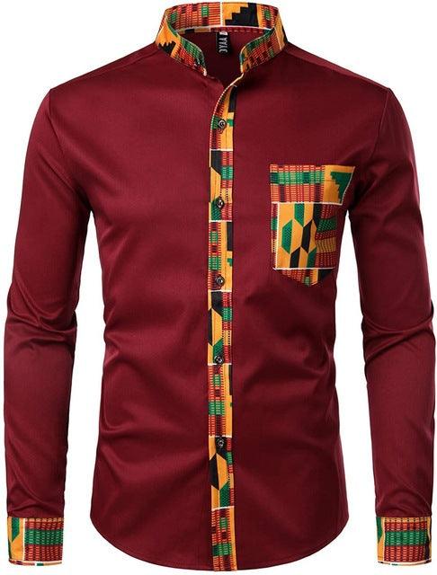 Men's Hipster African Dashiki Tribal Graphics - melvincucci