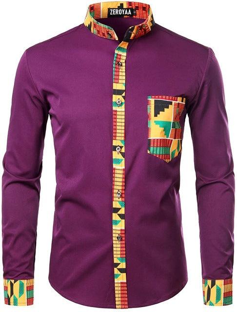 Men's Hipster African Dashiki Tribal Graphics - melvincucci