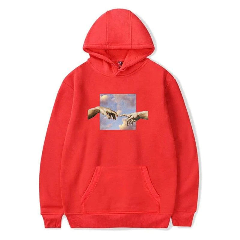 Men's Hooded Sweatshirts Fit Loose Sweatshirts - melvincucci