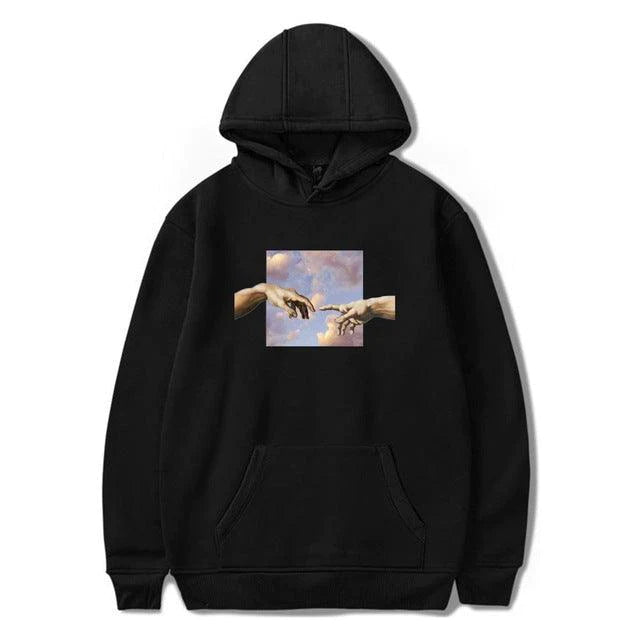 Men's Hooded Sweatshirts Fit Loose Sweatshirts - melvincucci