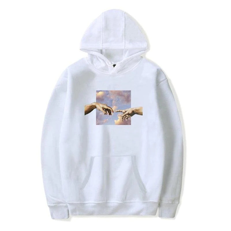 Men's Hooded Sweatshirts Fit Loose Sweatshirts - melvincucci