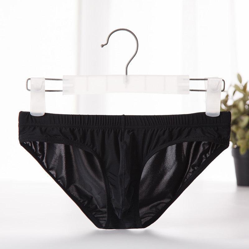 Men's Ice Silk Seamless Underwear Bulge Bag Ultra-thin Men - melvincucci
