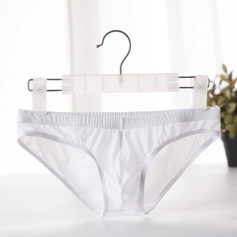 Men's Ice Silk Seamless Underwear Bulge Bag Ultra-thin Men - melvincucci
