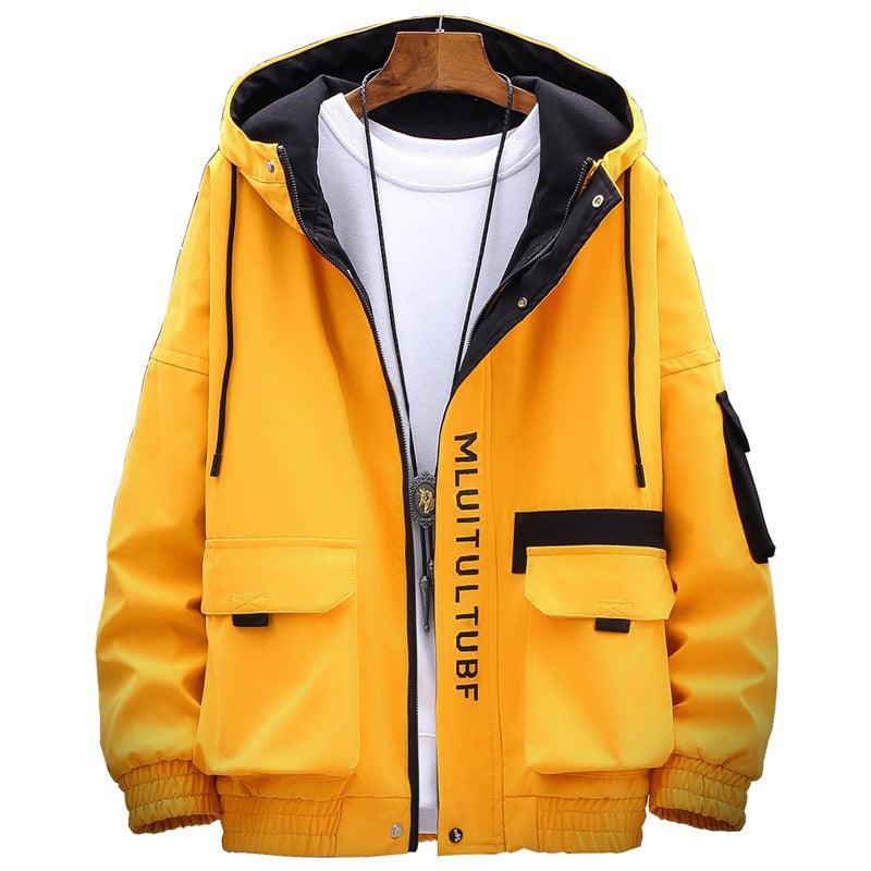 Men's Jackets Thickened Casual Coats Trendy Hooded Tops - melvincucci