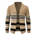 Men's Knit Cardigan Fashion Jacket Knitwear Outer Sweater Men - melvincucci