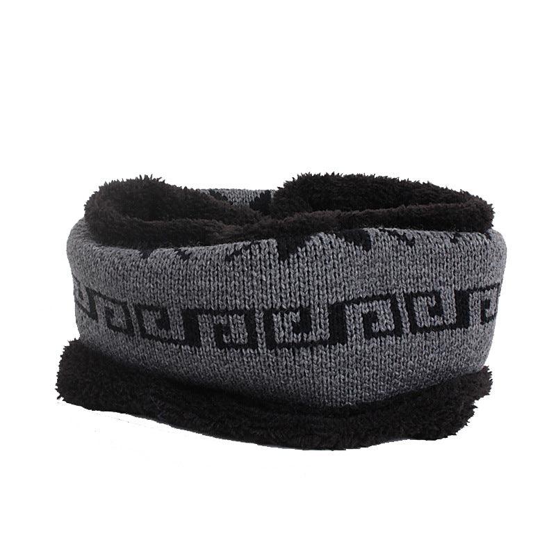 Men's knitted hat and scarf - melvincucci