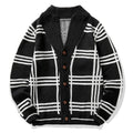 Men's Knitwear Sweater Fashion Color Blocking Cardigan Jacket - melvincucci