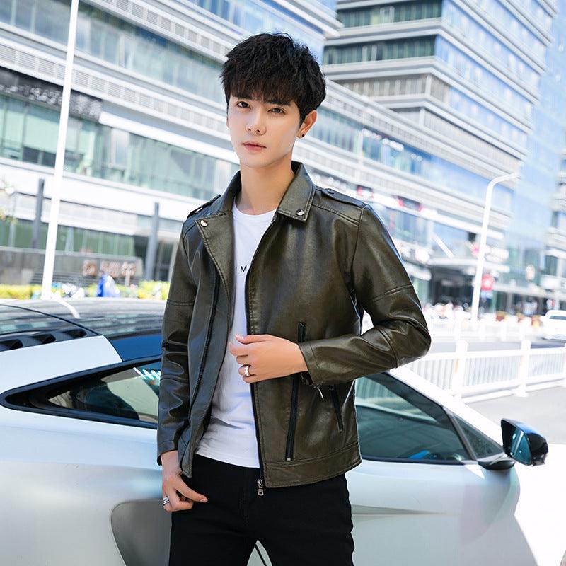 Men's leather coats - melvincucci