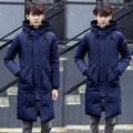 Men's mid-length down jacket - melvincucci