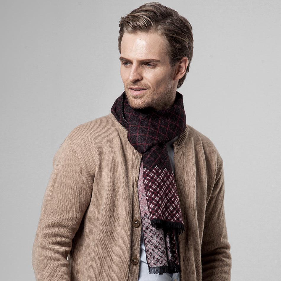 Men's scarf for autumn and winter - melvincucci