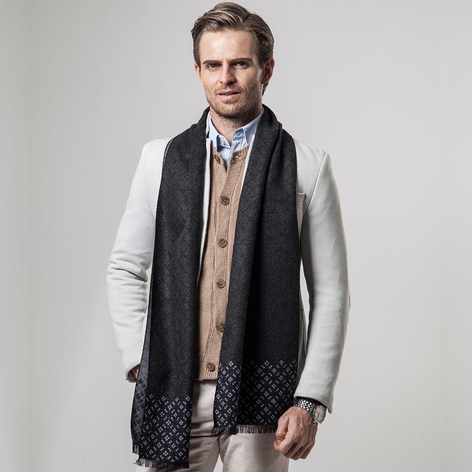 Men's scarf for autumn and winter - melvincucci