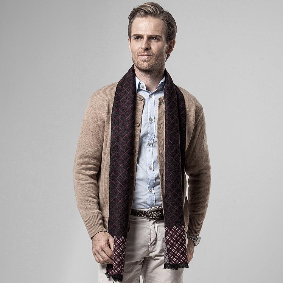 Men's scarf for autumn and winter - melvincucci