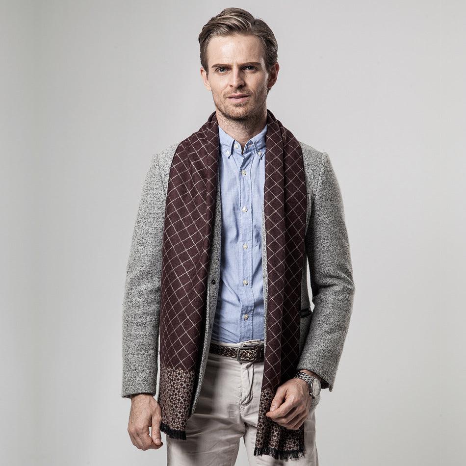 Men's scarf for autumn and winter - melvincucci