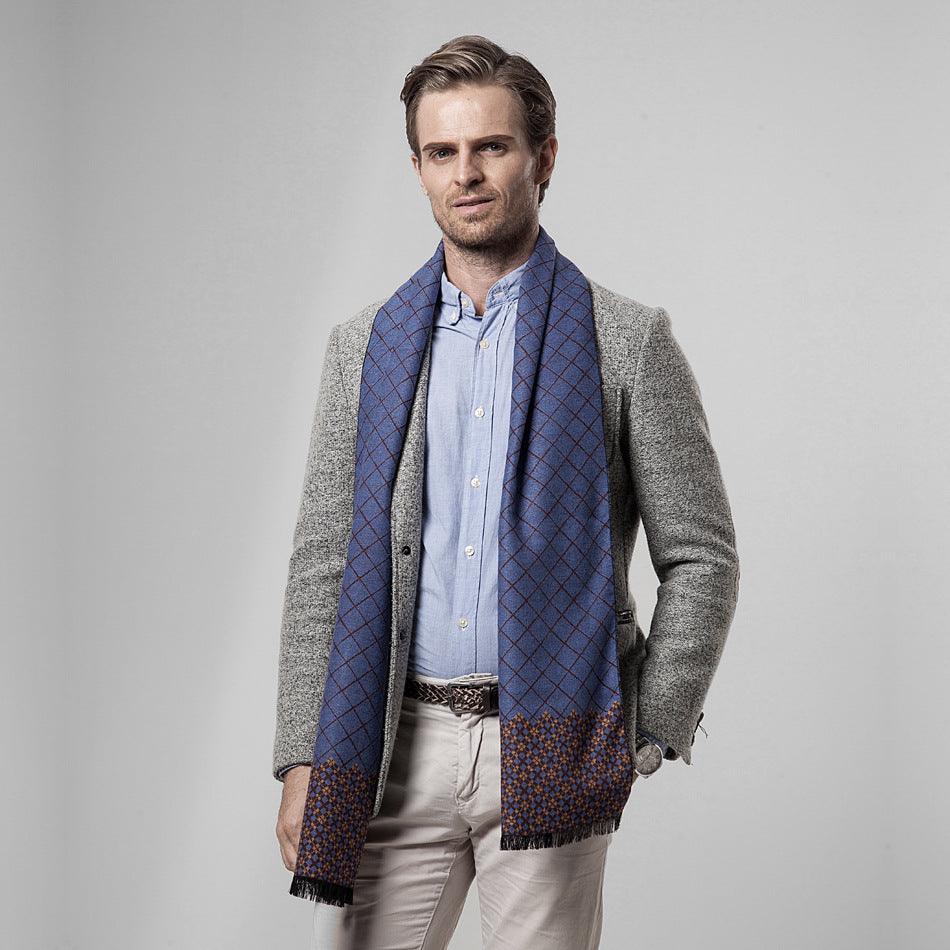 Men's scarf for autumn and winter - melvincucci