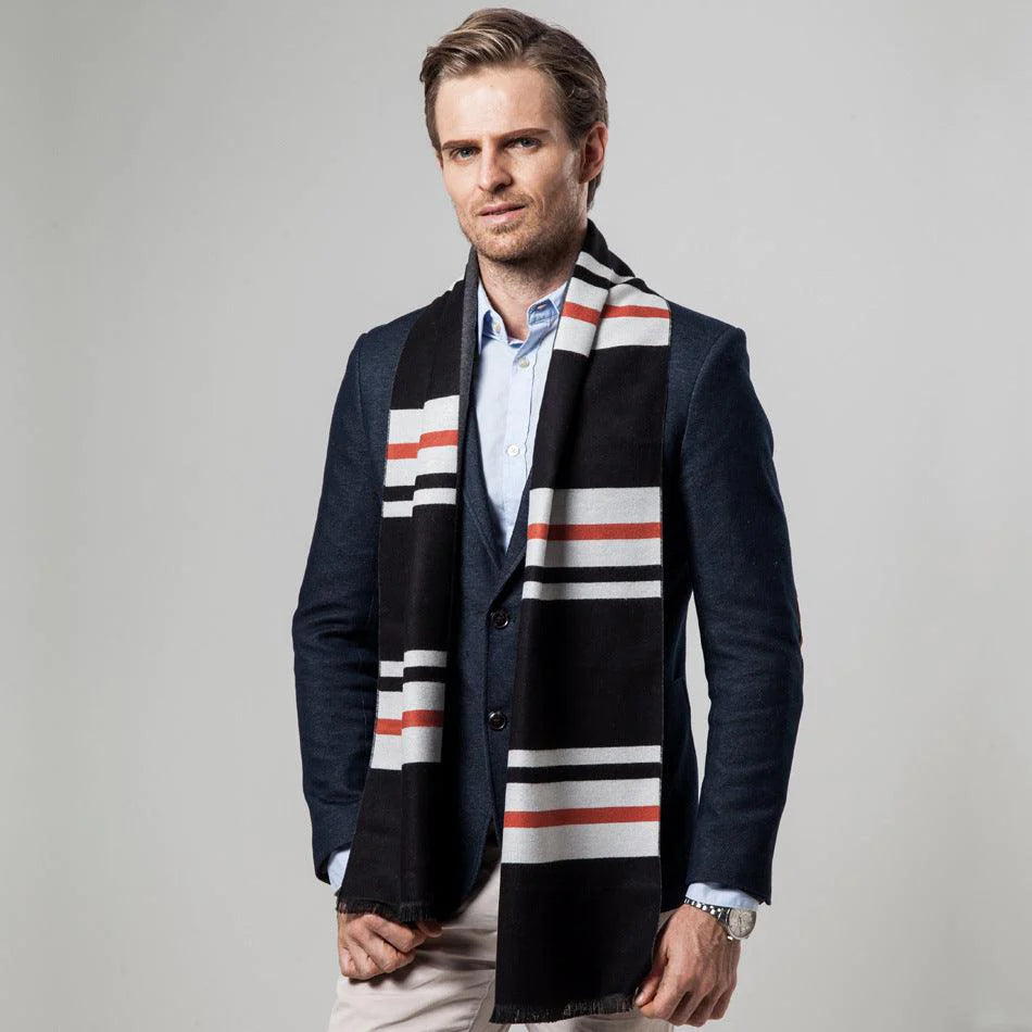 Men's Scarf Plaid Scarf Men's Cashmere - melvincucci