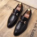Men'S Shoes Red Hair Stylist Leather Shoes Men Wedding Shoes - melvincucci