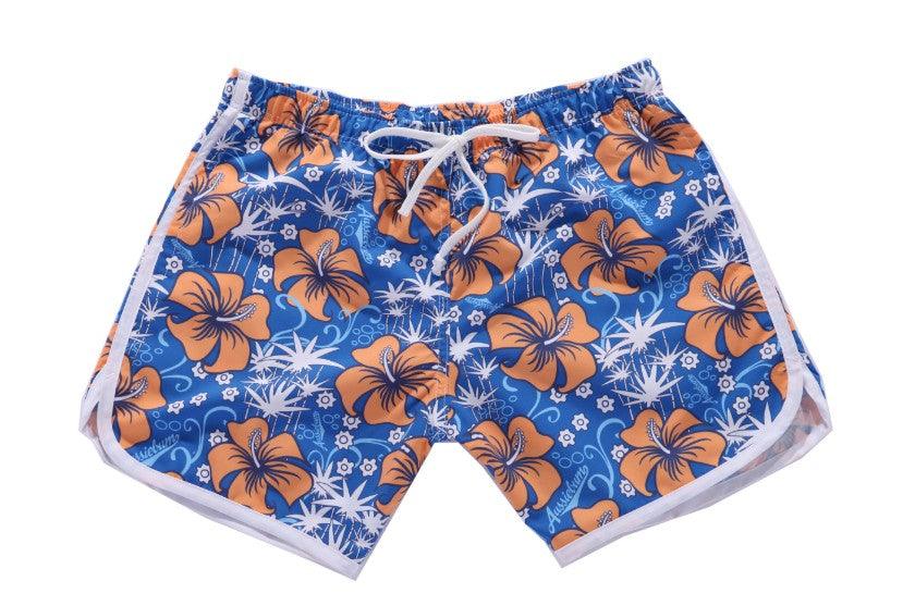 Men's short beach pants casual shorts loose and comfortable - melvincucci