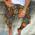 Men'S Spring And Summer New Shorts Skull Print Straight Beach Pants Men - melvincucci