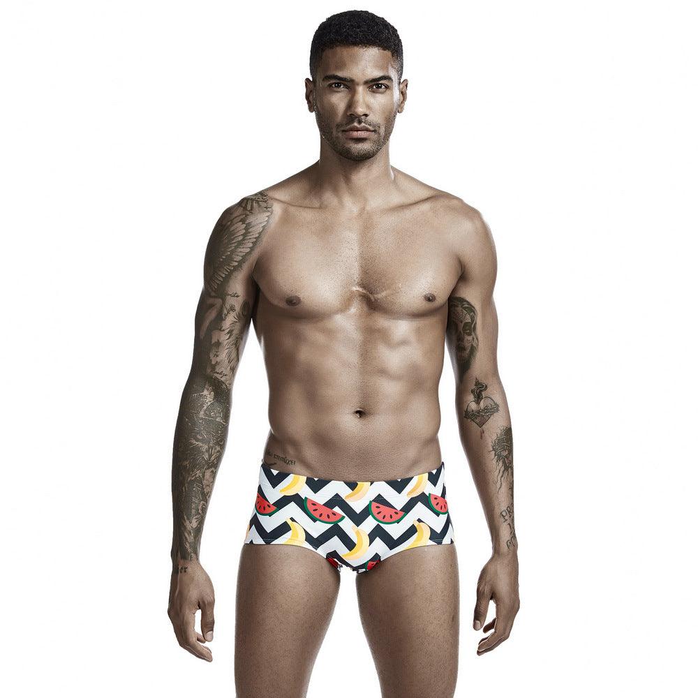 Men's Swim Briefs Surf Beachwear Summer Men's Swimwear Sport Men Swimming Briefs Low Rise Men Swimsuit - melvincucci