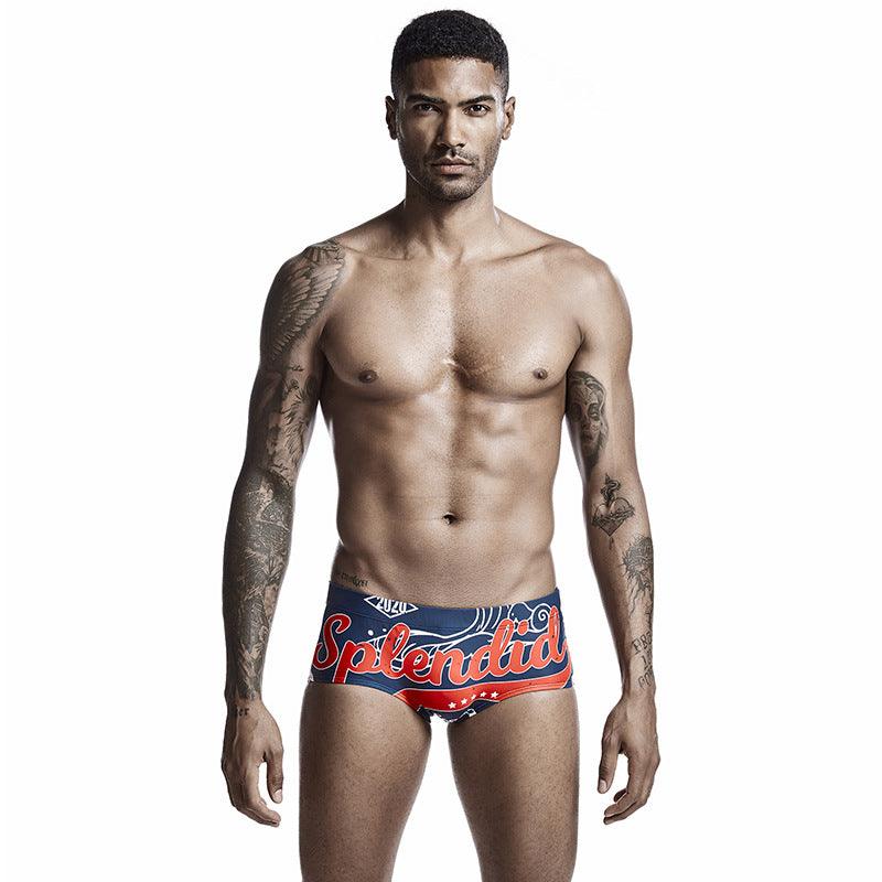 Men's Swim Briefs Surf Beachwear Summer Men's Swimwear Sport Men Swimming Briefs Low Rise Men Swimsuit - melvincucci