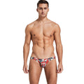 Men's Thin Beachwear Low-waisted Briefs Digital Printed Briefs - melvincucci
