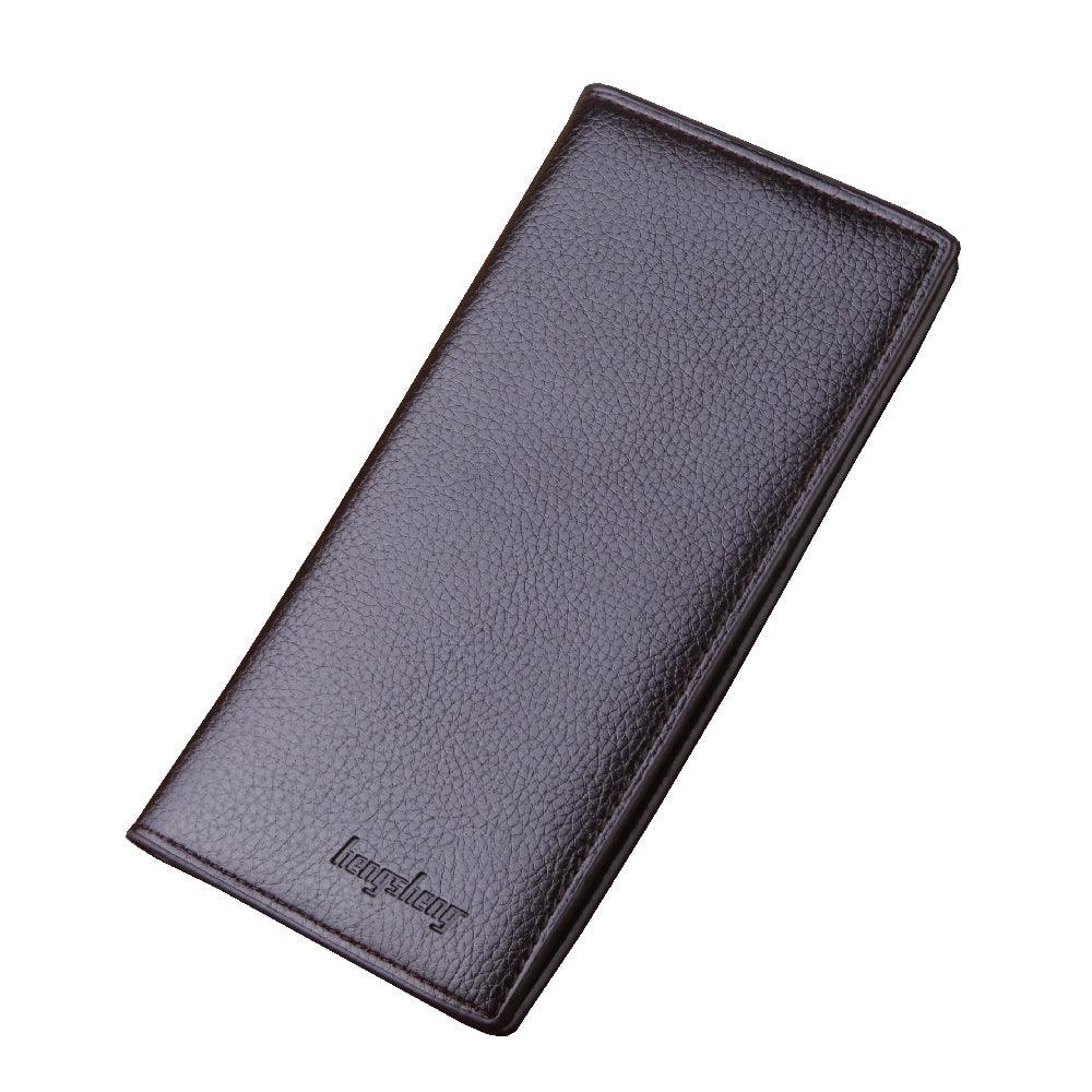 Men's Wallet Men Multi-card Lychee Pattern - melvincucci
