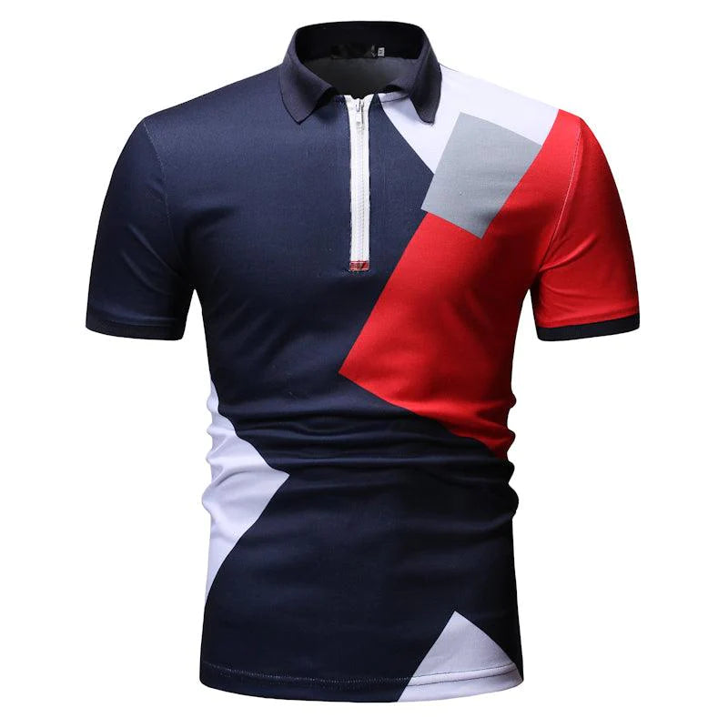 Men Short Sleeve Polo T Shirts Plus Size Men - melvincucci