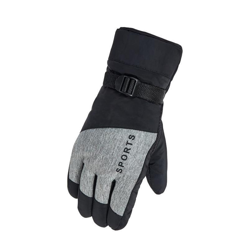 Men Ski Gloves Thickened And Velvet - melvincucci