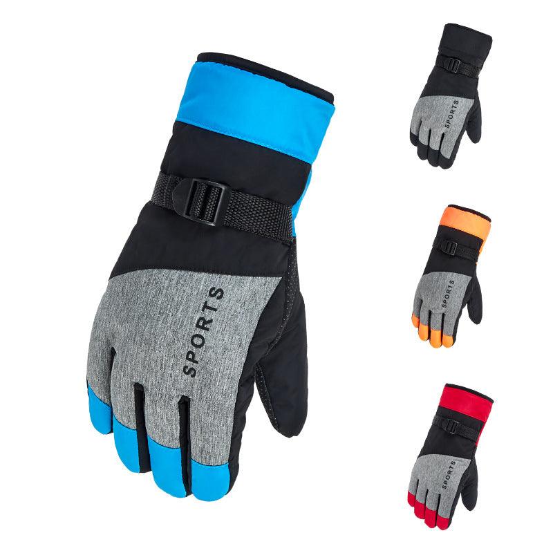 Men Ski Gloves Thickened And Velvet - melvincucci