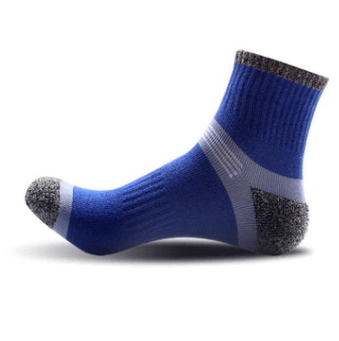 Men Socks Conventional Sports Socks Breathable Sweat Absorbing Deodorant Cotton Outdoor Men Basketball Sports Socks Outdoor - melvincucci