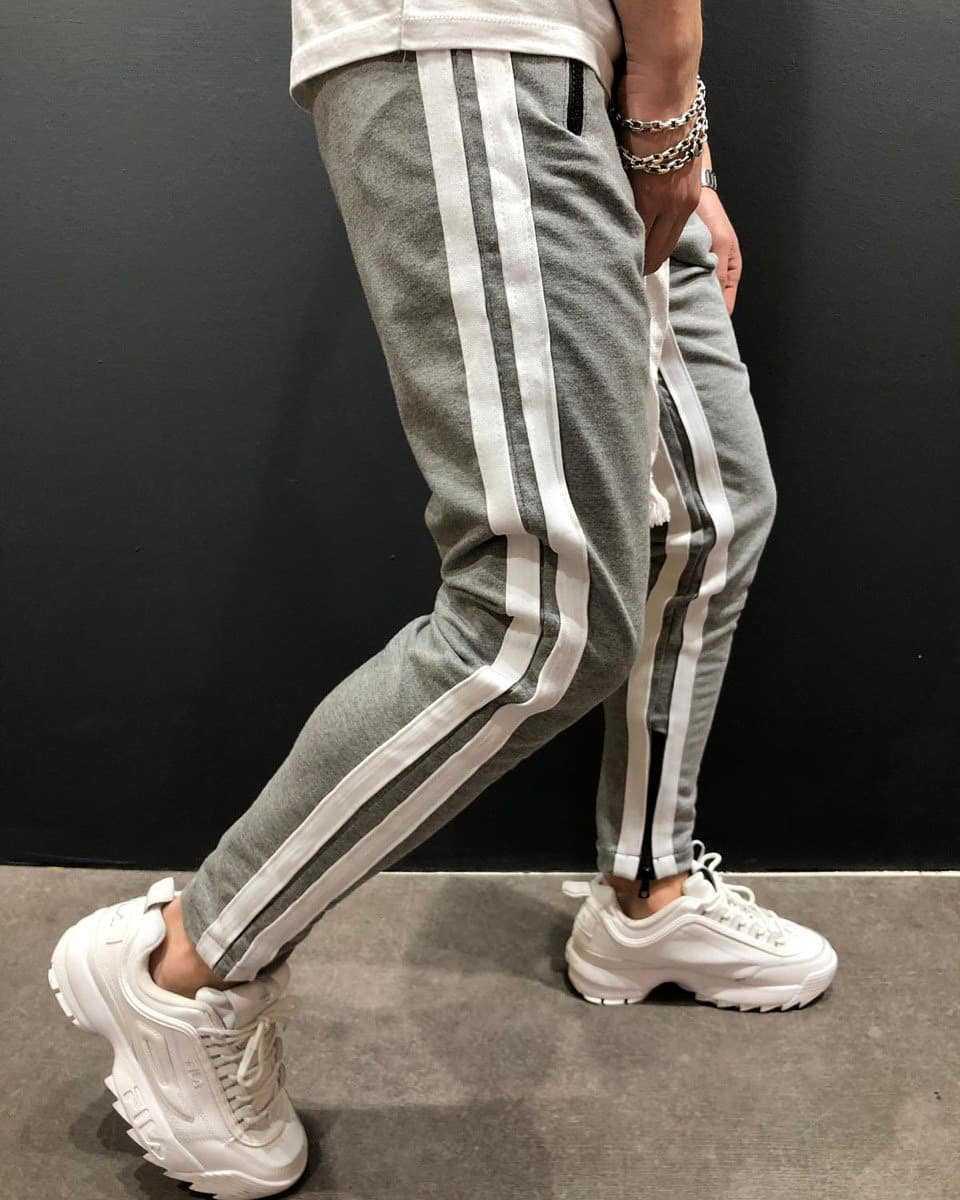 Men Sports Zipper Casual Pants - melvincucci