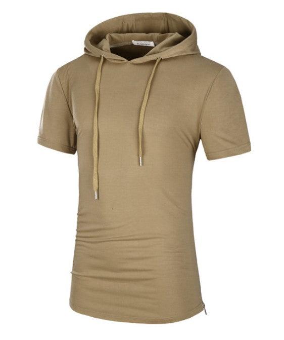 Men Stylish Hooded T-Shirt - melvincucci