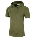 Men Stylish Hooded T-Shirt - melvincucci