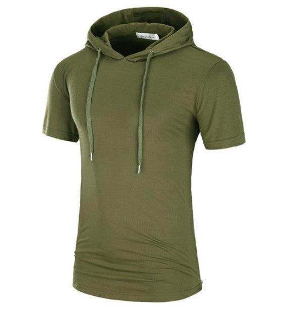 Men Stylish Hooded T-Shirt - melvincucci