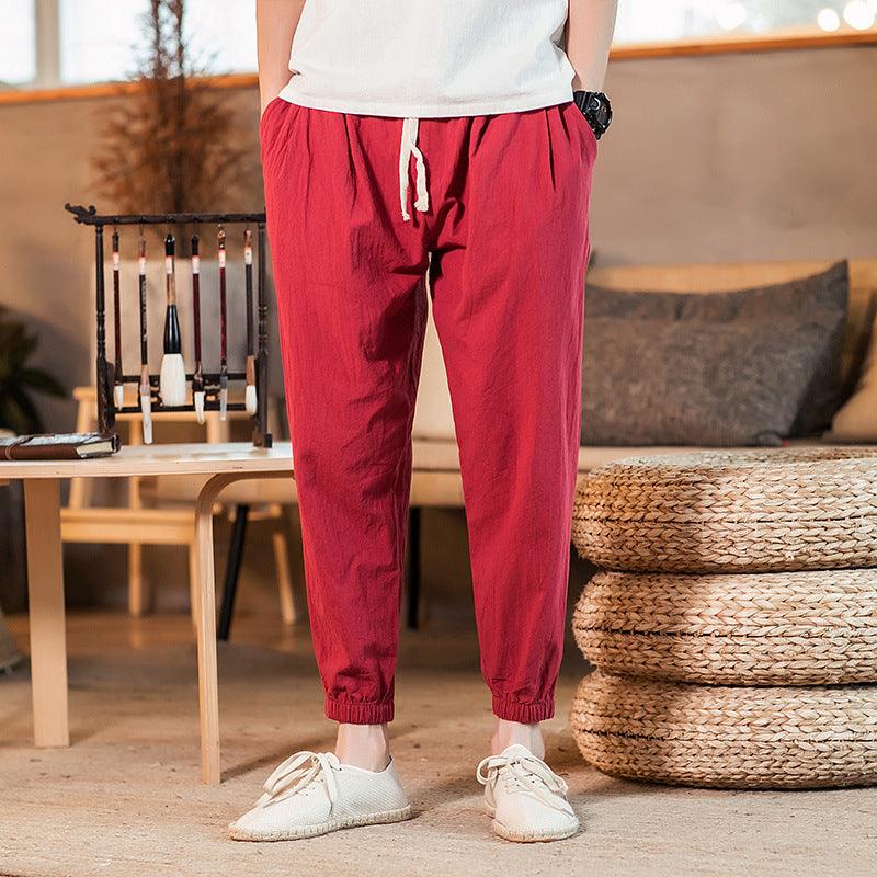 Men Thin Loose Pencil Pants Men Hip Hop - melvincucci
