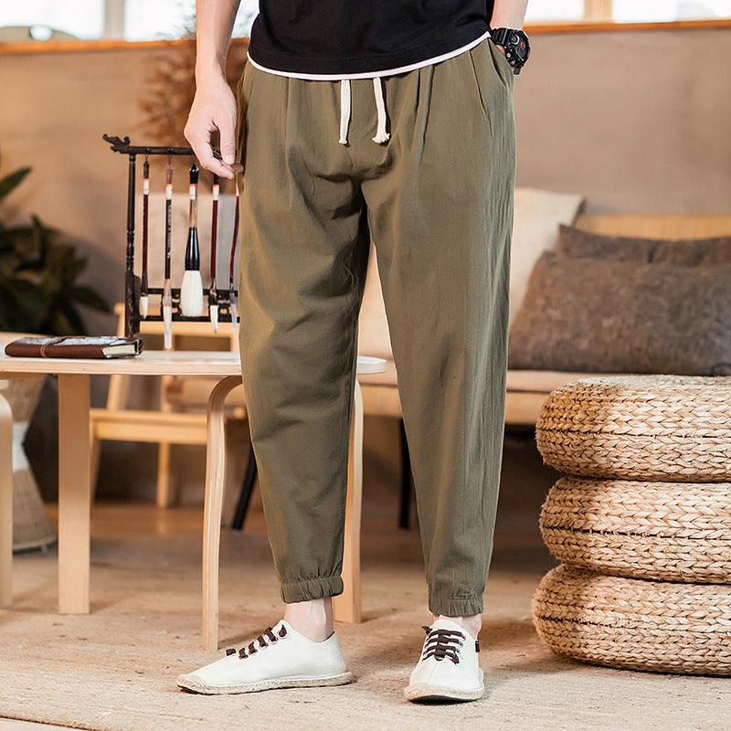 Men Thin Loose Pencil Pants Men Hip Hop - melvincucci
