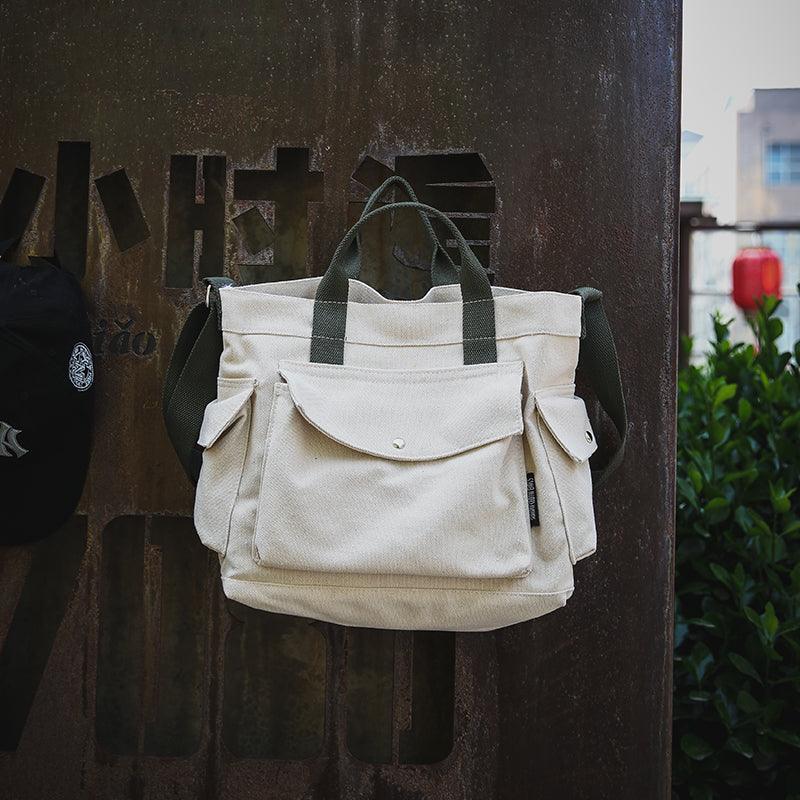 Men Tide Brand Canvas Shoulder Bag Casual Trend - melvincucci