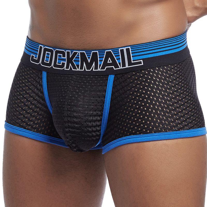 Men Underwear Boxer Breathable Mesh boxe - melvincucci