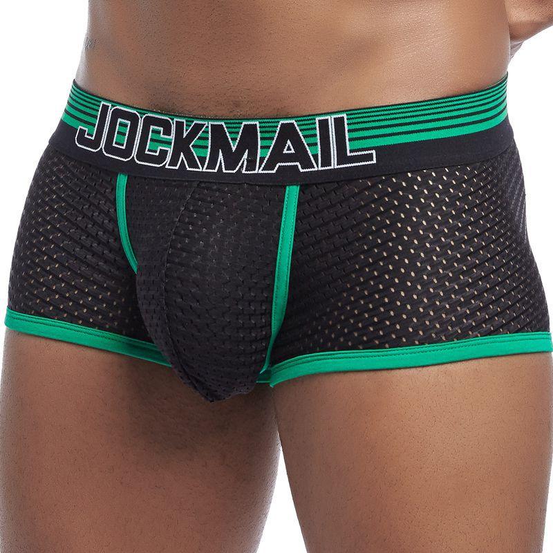 Men Underwear Boxer Breathable Mesh boxe - melvincucci