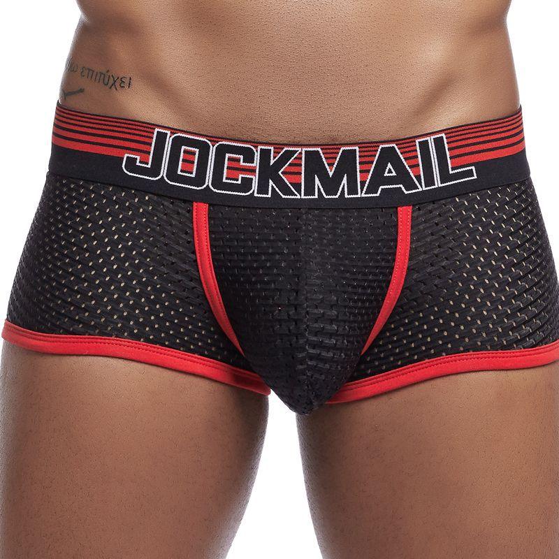 Men Underwear Boxer Breathable Mesh boxe - melvincucci