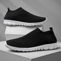 Men Walking Shoes Lightweight Breathable Sneakers 2020 Summer Men Casual Shoes Large-sized Flats Slip-on Sneakers Men Shoes - melvincucci