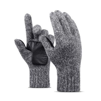 Men winter warm wool gloves ladies - melvincucci