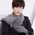 Men winter warm wool gloves ladies - melvincucci