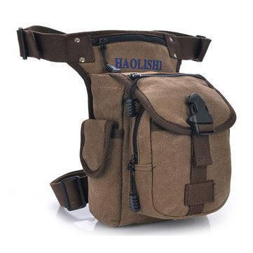 Men Women Casual Canvas Outdoor Sports Waist Bag Camera Bag - melvincucci