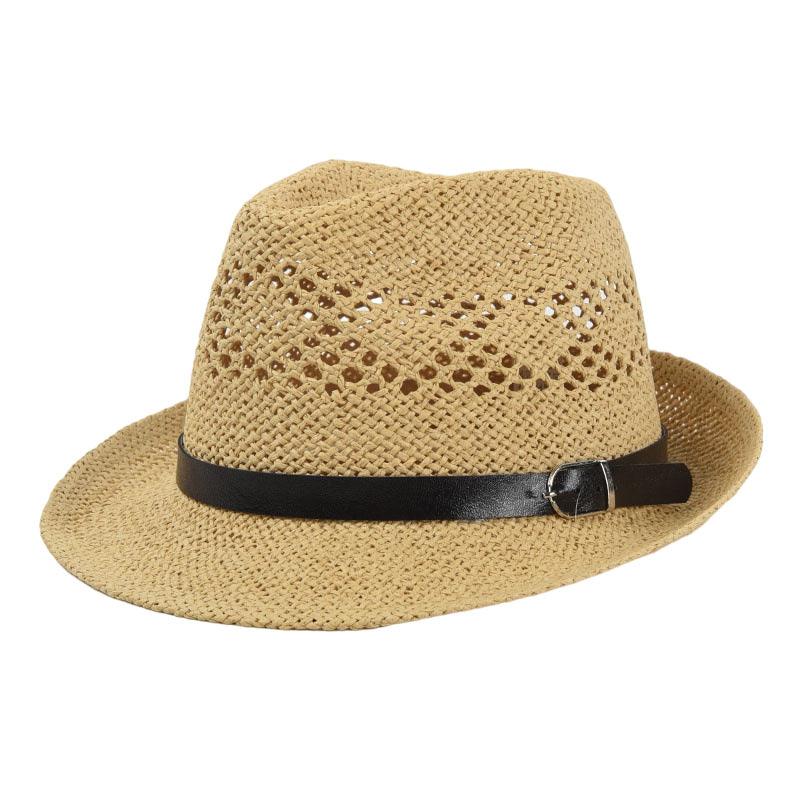 Men Women Personalized Handmade Straw Jazz Hat - melvincucci