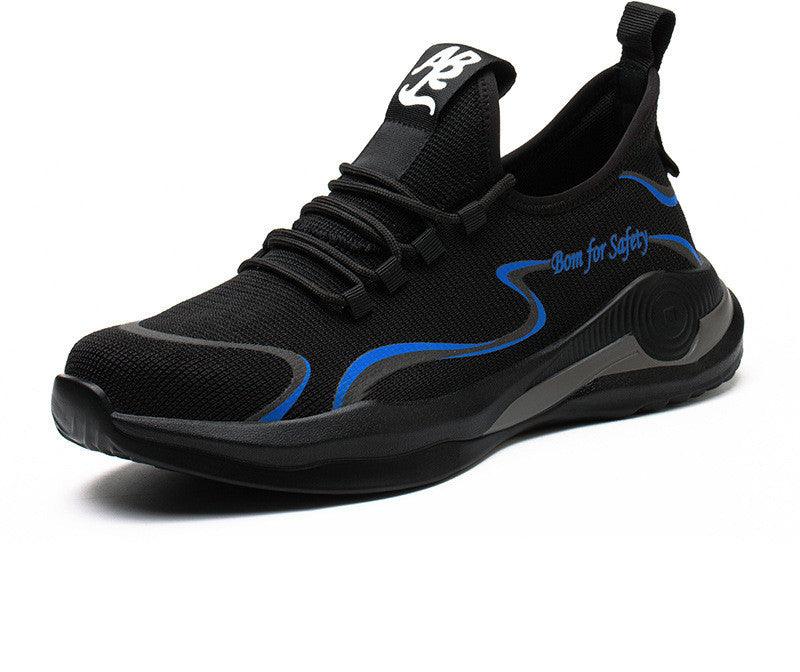 Men Work Safety Shoes Anti-Puncture Working Sneakers Male Indestructible Work Shoes Men Boots Lightweight Men Shoes Safety Boots - melvincucci